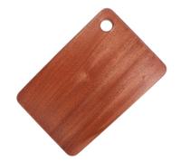 Zerodeko Planche à Découper Rectangulaire, Planche à Charcuterie Rectangulaire, 30x20x2cm, Bois, Trou Suspendre, Surface Robuste, Cuisine Maison et Découpe