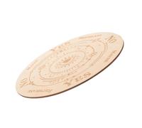 Zerodeko Planche De Divination avec Pendule Planche De Divination Sculptée Tableau Information Divinatoire Accessoire De pour Jeu