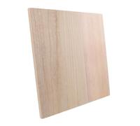 Zerodeko Planches Rectangulaires en Bois Brut Surface Polie sans Échardes, pour Cloisons Étagères Murales et Pyrogravure, Faciles à Nettoyer, Adaptées aux Projets de Meubles
