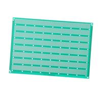 Zerodeko Plaque de Circuit Imprimé Vert Simple Face pour Soudage de Composants Électroniques, Matériau Synthétique, Performance Fiable, pour Travaux de Soudure DIY