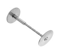 Zerodeko Plaque de Sécurité Ronde en Acier Inoxydable Argenté, Cache Trou Serrure Porte avec Installation Facile et Protection Intégrale, pour Porte D'entrée