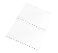 Zerodeko Plaques de Découpe Acryliques pour Matrices de Découpe 2pcs Compatibles Universellement pour Machines à Embosser et Scrapbooking Professionnel