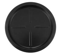 Zerodeko Plat à Pizza Résistant à Haute Température, Facile à Nettoyer Antiadhésif en Acier Carbone 8 Pouces pour Four et Service