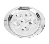 Zerodeko Plat D'Escargot 6 Trous En Acier Inoxydable Pour Maison Et R | Acier Inoxydable, 6 Trous Pour Escargots, Empilable Pour Gagner De L'Espace