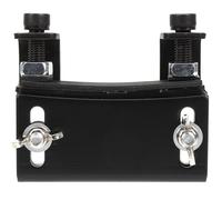 Zerodeko Plateforme Élévatrice pour Grosse Caisse en Métal, Rehausseur Compact Noir Compatible Accessoires Batterie, Support Stable pour Levage Tambour, Accessoire Professionnel