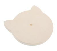 Zerodeko Plateforme pour Chat Soi-même Panneau de Particules pour Chat Remplaçable Base Solide Khaki pour Jeu et Exercice