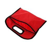Zerodeko Pochette à Outils à Fermeture Éclair, Organisateur pour Objets, Toile Oxford Rouge, Portable, pour Clés à Molette, Paquet de Rangement à Main, Style Simple