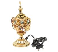 Zerodeko Poêle Arôme Brûleur D' Bouddha Brûleur D' Décoratif Électrique Encensoir Électrique Décoratif Brûleurs D' Ménage