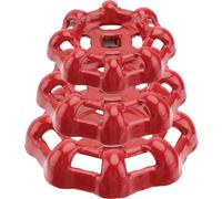 Zerodeko Poignée de Roue en Fonte 3 Pièces Trous Carrés 6X6 7X7 8X8 MM Poignée de Robinet Extérieure Robuste pour Remplacement Compatible Raccord d'Eau et Valve d'Arrêt