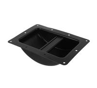Zerodeko Poignée Fixer Noir Design Fer de Encastrée en Haut-Parleur Ergonomique, Facile à Enceinte de Scène et Coffret Vide L'industrie Musicale
