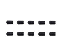 Zerodeko Pointes de Flèches en Caoutchouc 8mm, Lot de 10, Noir | Flèches en Carbone ou Bois, Usage Tir à L’arc et Petit Gibier, Accessoire de Pratique