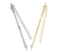 Zerodeko Pointeur de Lecture Biblique Outil Précis et Résistant en Alliage de Zinc 2pcs pour Adultes pour Souvenirs D'anniversaire D'église et Décorations Religieuses