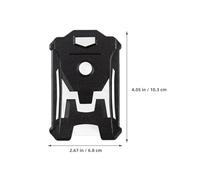 Zerodeko Porte-Badge Rigide Enrouleur Pochette Porte-Carte D’Identité Verticale en Polycarbonate et ABS Porte-Carte de Travail Multifonction pour Badge Carte D’Accès et Carte de Crédit