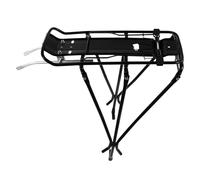 Zerodeko Porte-Bagage Vélo Arrière en Alliage D'aluminium Noir, Haute Résistance et Résistance la Corrosion, pour Transport de Paquet sur VTT et Vélo de Route