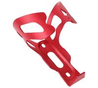 Zerodeko Porte-bidon Vélo Aluminium Rouge Support Bouteille Stable et Facile à Installer Maintien Sécurisé Anti-Renversement Usage Polyvalent pour Vélo et Sacoche Design pour Cyclistes