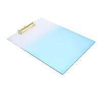 Zerodeko Porte-bloc Transparent Dégradé Planche à Écrire Pratique Pour Étudiants Et Support De Documents Et Élégant Pour Maison Bureau Et