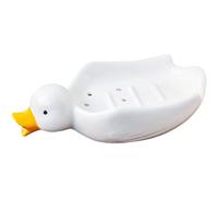 Zerodeko Porte- Céramique Mignon Forme De Canard Support De Drainage pour Évier Et Accessoire Pratique Et Décoratif pour Salle De Bain Et Cuisine
