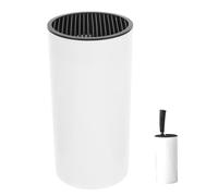 Zerodeko Porte-ciseaux Cuisine en Plastique Abs Blanc Design Créatif, Matériau Robuste et Rangement Facile pour Ustensiles sur Plan de Travail