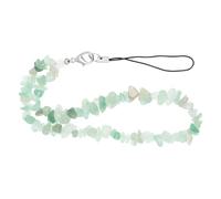 Zerodeko Porte-clés Téléphone Cristal Naturel Décoratif pour Femmes Lanière Mobile Élégante Accessoire Mode pour Sacs et Coques