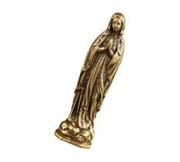 Zerodeko Porte-clés Vierge Laiton Patiné Pendentif Clé Vintage Suspendu Breloque Décorative Légère pour Clés et Sacs et Pratique