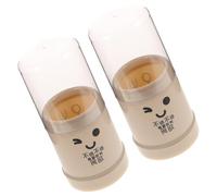 Zerodeko Porte-couverts pour Ranger Ustensiles Cuisine en Plastique Beige 2pcs Couvercle, Léger et Pratique Plusieurs styles pour Maison et Restaurant Plusieurs styles