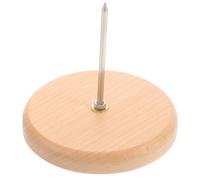 Zerodeko Porte-reçus de Bureau en Bois de Hêtre Pointes Métalliques, Support de Tickets et Factures, Organiseur Compact pour Menu et Reçus au Guichet, Accessoire pour Restaurant et