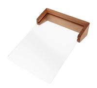 Zerodeko Présentoir à Breloques pour Ongles en Acrylique Base en Bois, Résistant la Déformation, Design Multifonctionnel pour Salons et Usage Personnel