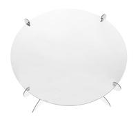 Zerodeko Présentoir à Gâteaux et Design Élégant en Papier Argenté Rond , Construction Solide pour Occasions Spéciales et Thé de -