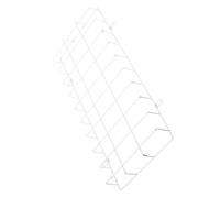 Zerodeko Protection Métallique en Acier Inoxydable 40x17,5 Cm pour Lampe de Secours Murale, Cache-câble et Panneau de Signalisation de Sortie, pour Lieux Publics comme Cinémas et Centres