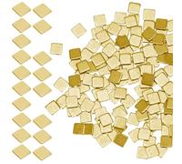 Zerodeko Puce à souder pour bijoux en cuivre plaqué or 150 pcs 2 x 2 mm, réparation de bijoux, électronique, bricolage créatif, connexion solide
