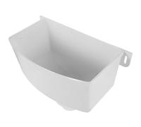 Zerodeko Raccord Adaptateur de Gouttière PVC 110X75 MM pour Descente Pluviale Système de Récupération Eaux de Pluie Accessoire de Gouttière Solide et Compatible Collecte Eau Pluie