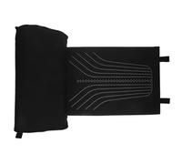 Zerodeko Rallonge de siège auto, support de jambe, siège conducteur, coussin universel pour voitures, bus, trains, bureau, maison, noir