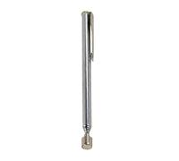 Zerodeko Ramasseur Magnétique Télescopique en Acier Inoxydable Argenté, Outil Extensible pour Trouver Vis et Écrous, pour Garage et Jardin