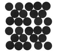 Zerodeko Recharge Coussinets D'aromathérapie 100 Pcs en Coton Noir pour Diffuseur D'huiles Essentielles, Recharges Rondes Compatibles Médaillons et Diffuseurs D'intérieur, Parfum