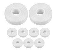 Zerodeko Recharge Polyester 10 Pcs 50 m Nettoyant Doux Gencives Usage Bucco- Écologique Recharges Pour Brosse à Dents