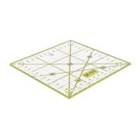 Zerodeko Règle Carrée en Plastique pour Patchwork et Couture Lignes de Quadrillage Claires, Outil Précis pour Quilting et Travaux Créatifs