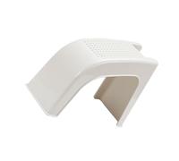 Zerodeko Repose-Pieds Antidérapant pour Beige 37X28X165 CM Tabouret Robuste pour Pédicure à Domicile Siège Multifonctionnel pour Soins des Pieds et Rasage des Jambes