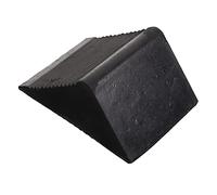 Zerodeko Roue Caoutchouc Antidérapante Portable Bloque-Roues Triangulaire Pratique pour Voiture Remorque et Camping-Car Accessoire de Sécurité pour Stationnement et Réparation