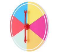 Zerodeko Roue de Prix Tournante DIY Jeu de Fortune pour Fête Éducation et Animation Cases Accessoire de Jeu pour Tirages Au Sort et Activités Ludiques