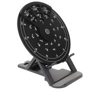 Zerodeko Roue des en Alliage D’Aluminium Outil D’Entraînement aux Accords de Guitare Portable Tableau des Gammes Clair Rotation Rapide Accessoire Compact pour Apprentissage et Pratique