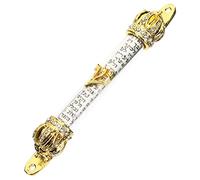 Zerodeko Rouleau de Mezouza Métallique Décoration Juive pour Porte Religieux Élégant Design Antique Compact et Pratique pour Hanoukka Protection Spirituelle