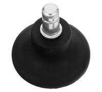 Zerodeko Roulette Silencieuse Pu pour de 2 Chaise Pouces en Bureau Noire et Résistante, Protection du Sol, pour Salles de Réunion et Bureaux