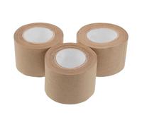 Zerodeko Ruban Adhésif Aquarelle en Papier Kraft 6 Cm pour Encadrement de Cadres Photo, Application Lisse, Protection des Aquarelles, Lot de 3 Rouleaux pour Artistes et Professionnels