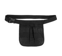 Zerodeko Sac Banane Médical Multifonction en Tissu, Blanc, pour Infirmière | Compartiments Multiples, Grande Poche et Petits Compartiments, Ceinture Réglable, Usage Jardinier et Rangement D’outils