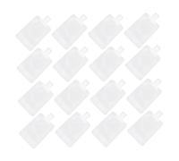 Zerodeko Sachets Souples Jetables 15,5x9 Cm Bec Verseur Lot de 20 pour Rangement Produit Beauté et Paquet Gel Bain Voyage