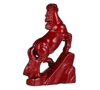Zerodeko Sculpture de Cheval Statue Équidé pour Décoration de Bureau Maison Cuisine Idée Unique pour Amateurs de Chevaux et Feng Shui