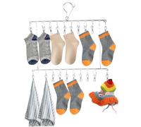Zerodeko séchoir Pliant étendoir à Linge Pliable Rack de séchage en Acier Inoxydable sèche-Linge Suspendue Cintre de séchage