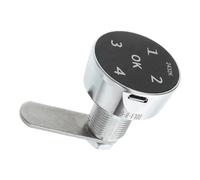 Zerodeko Serrure Électronique pour Armoire Écran Tactile Verrouillage par Mot de Passe 4 Chiffres Alliage Solide Serrure de Tiroir Sécurisée pour Boîte aux Lettres et Casier Usage