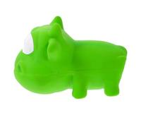 Zerodeko Sonore Vache pour Chiens, Latex Léger, Vert, Multi-Usage | Chien et Animal, Effet Couineur, Forme Bovine, Usage Ludique, Petit Format, Couleur Verte