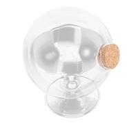 Zerodeko Souhaitant Bouteille Petit Origami Mariage Plantes Récipient avec Couvercle Décor De Table Mignon Pendant La Nuit Artificiel Fleurs Pots Terrarium pour Bocaux Un Verre
